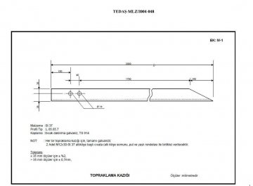 Galvaniz toprak elektrodu